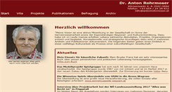 Desktop Screenshot of antonrohrmoser.at